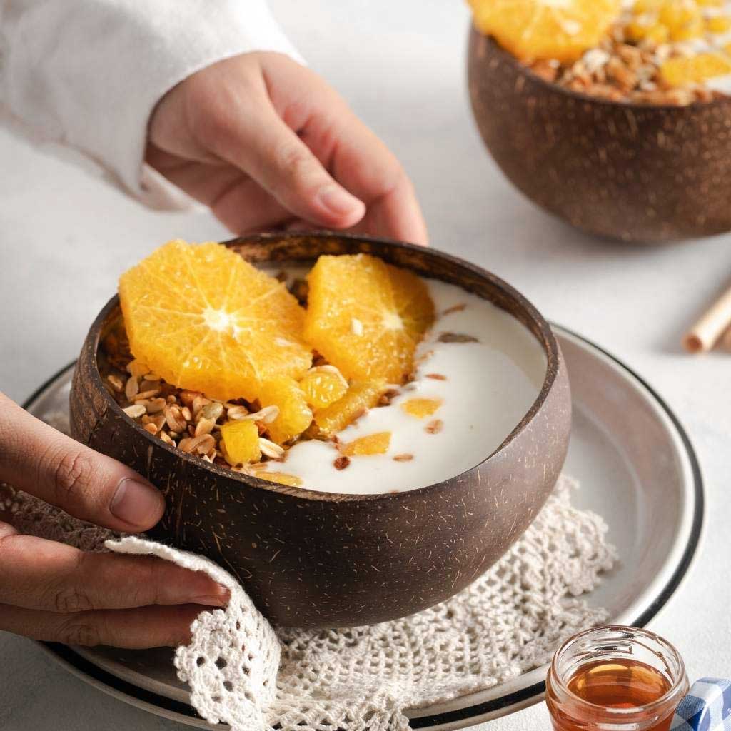 Eco coconut bowl